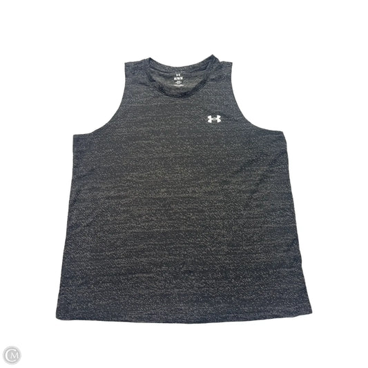 Athletic Tank Top By Under Armour In Black, Size: M