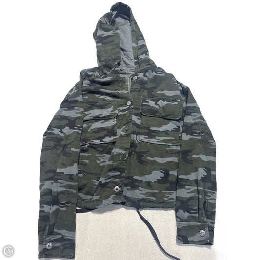 Jacket Shirt By Sanctuary In Camouflage Print, Size: M