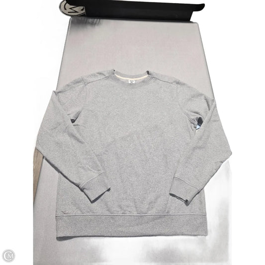 Sweatshirt Crewneck By District In Grey, Size: L