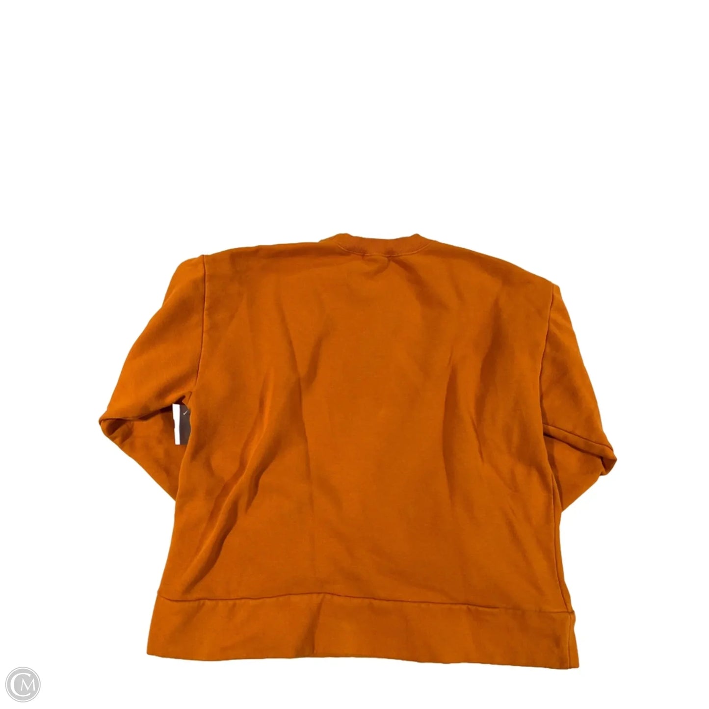 Sweatshirt Crewneck By Athleta In Orange, Size: M