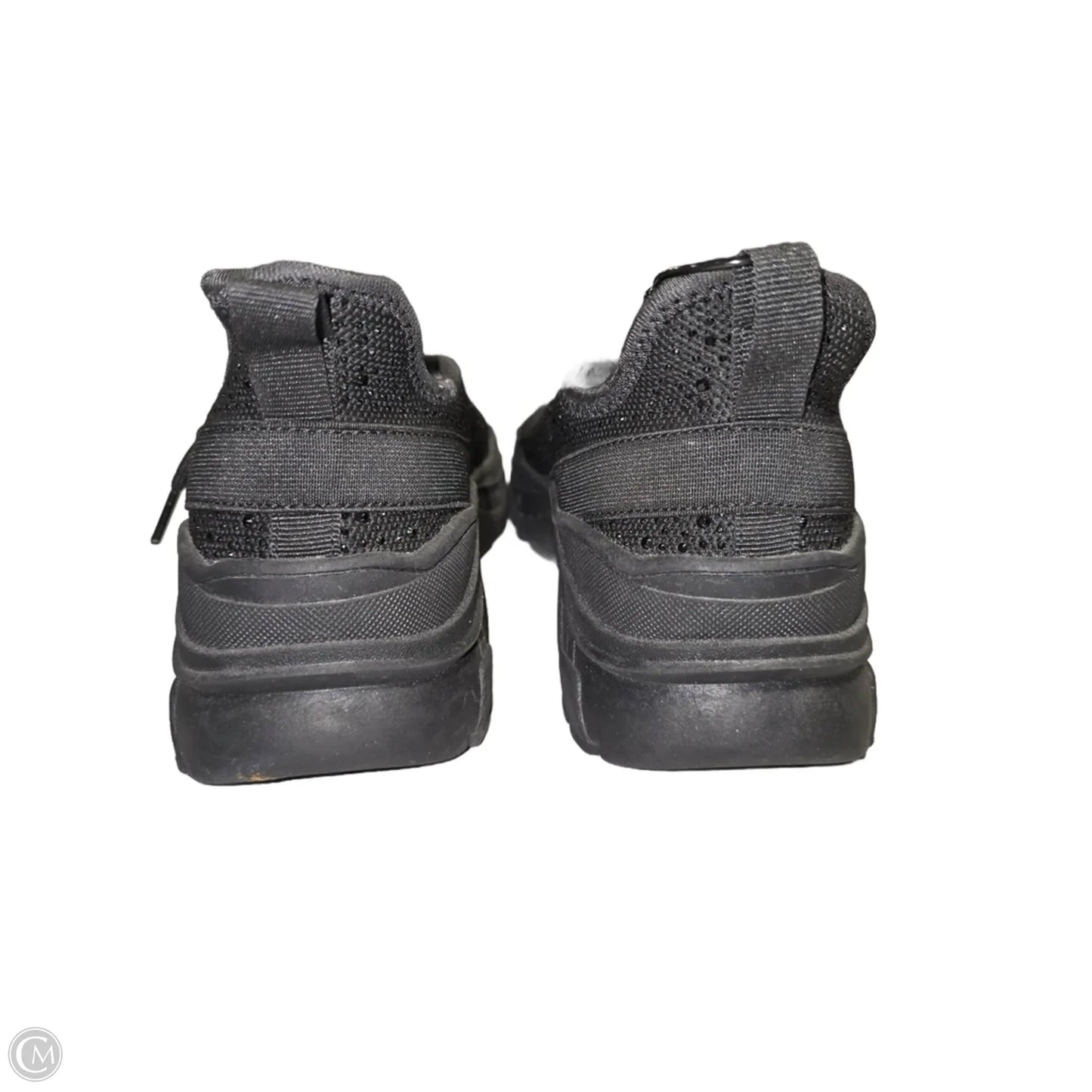 Shoes Sneakers By Qupid In Black, Size: 7
