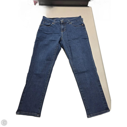 Jeans Jeggings By Jag In Blue Denim, Size: 16