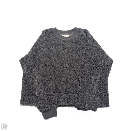 Top Long Sleeve By American Eagle In Grey, Size: Sp