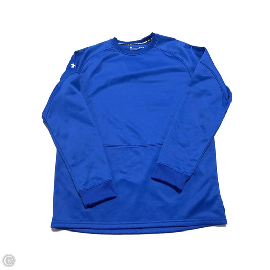 Sweatshirt Crewneck By Under Armour In Blue, Size: M