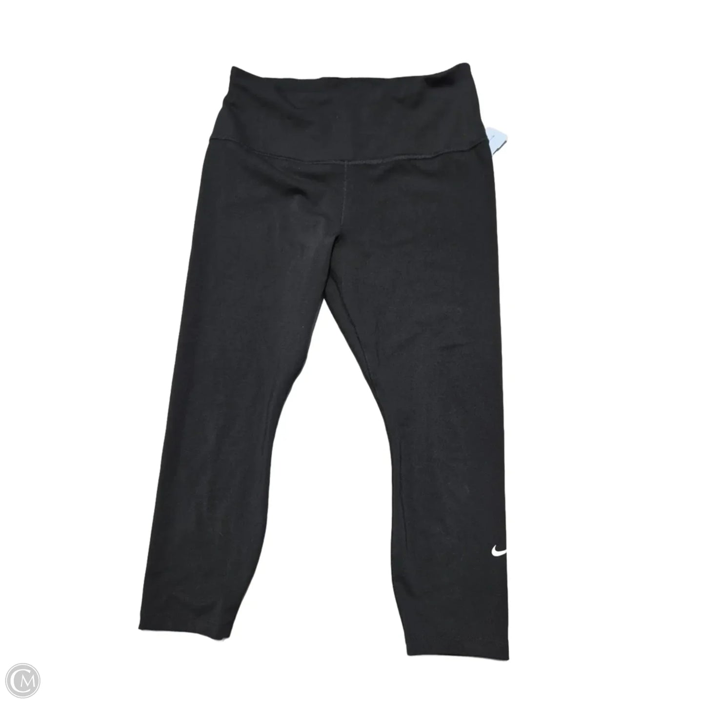 Athletic Capris By Nike In Black, Size: L