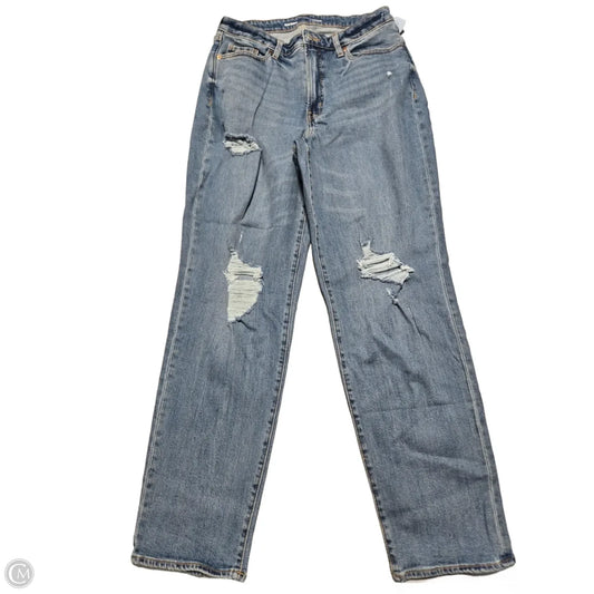 Jeans Straight By Old Navy In Blue Denim, Size: 12