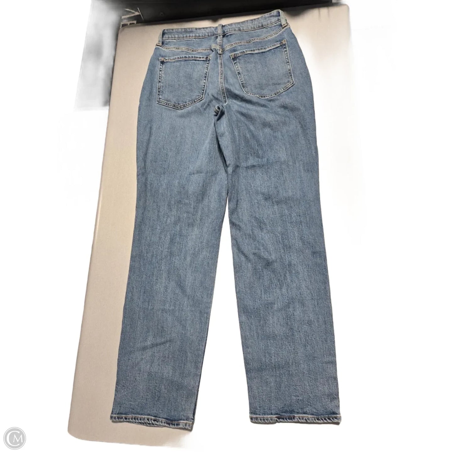 Jeans Straight By Old Navy In Blue Denim, Size: 12