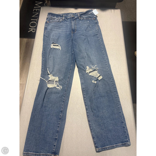 Jeans Straight By Old Navy In Blue Denim, Size: 12l