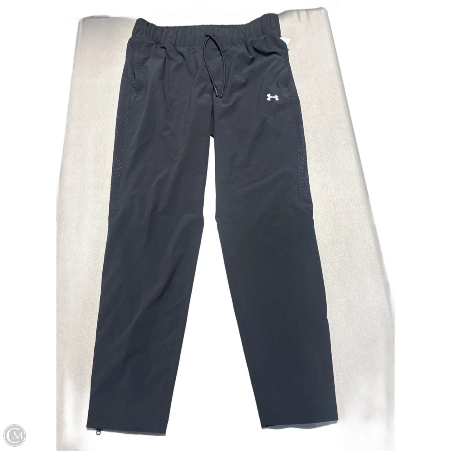 Athletic Pants By Under Armour In Black, Size: L