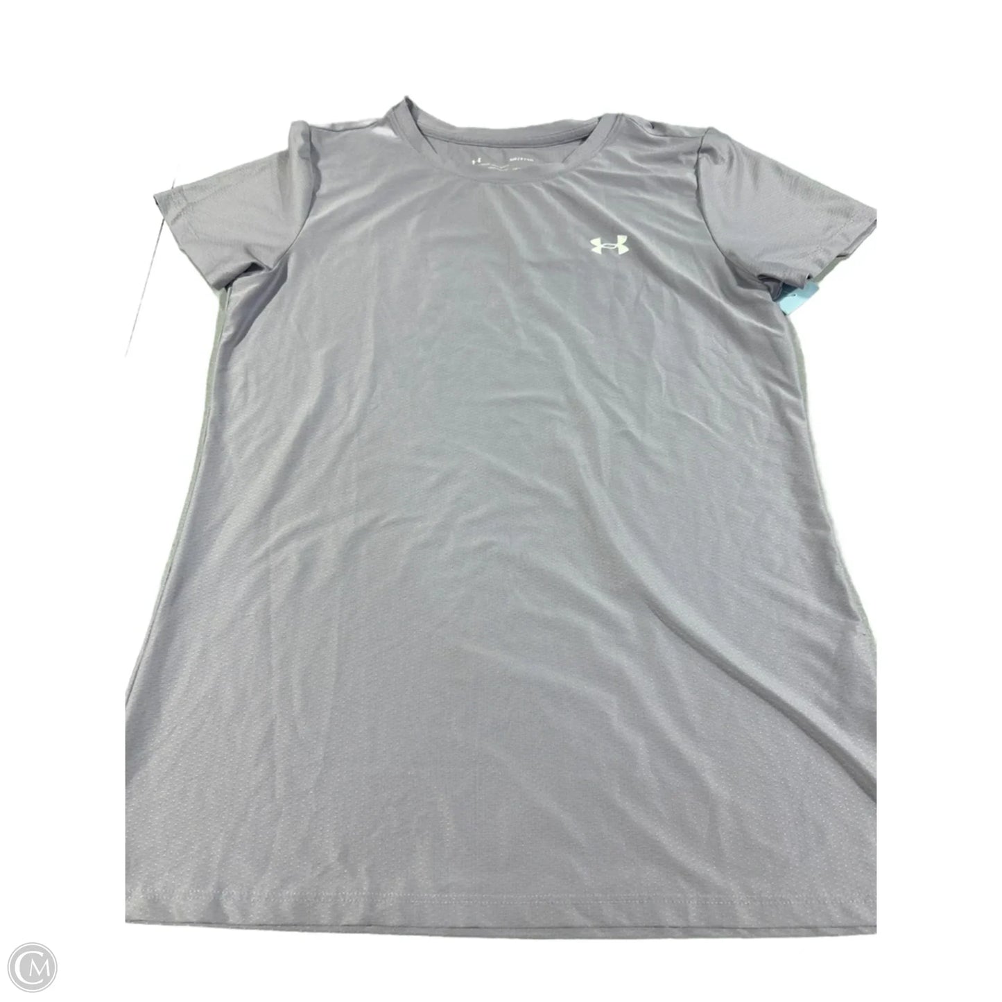 Athletic Top Short Sleeve By Under Armour In Purple, Size: S