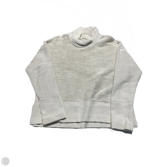 Sweatshirt Collar By Calia In Cream, Size: L