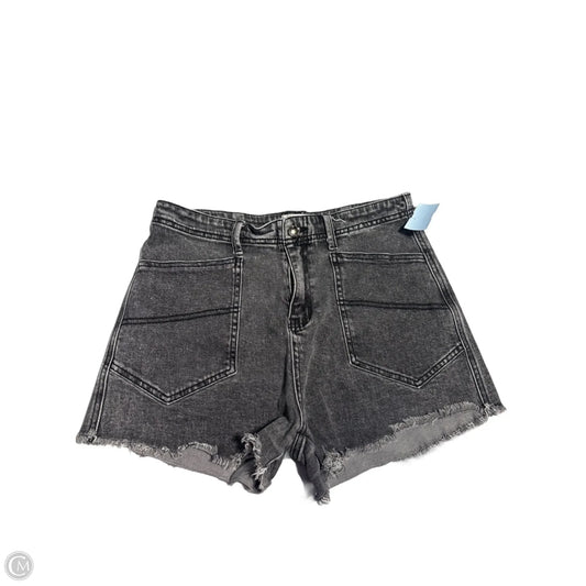 Shorts By Listicle In Black Denim, Size: Xl