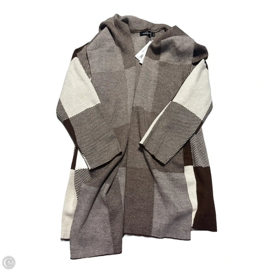 Cardigan By Merokeety In Brown & White, Size: L