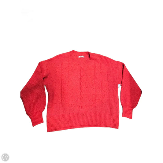 Sweater By 89th And Madison In Red, Size: Xl