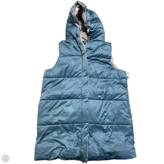 Vest Puffer & Quilted By Tribal In Teal, Size: L