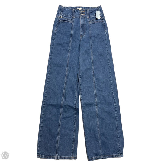Jeans Wide Leg By Universal Thread In Blue Denim, Size: 4