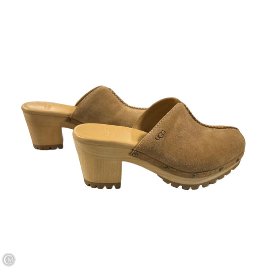Shoes Designer By Ugg In Tan, Size: 8