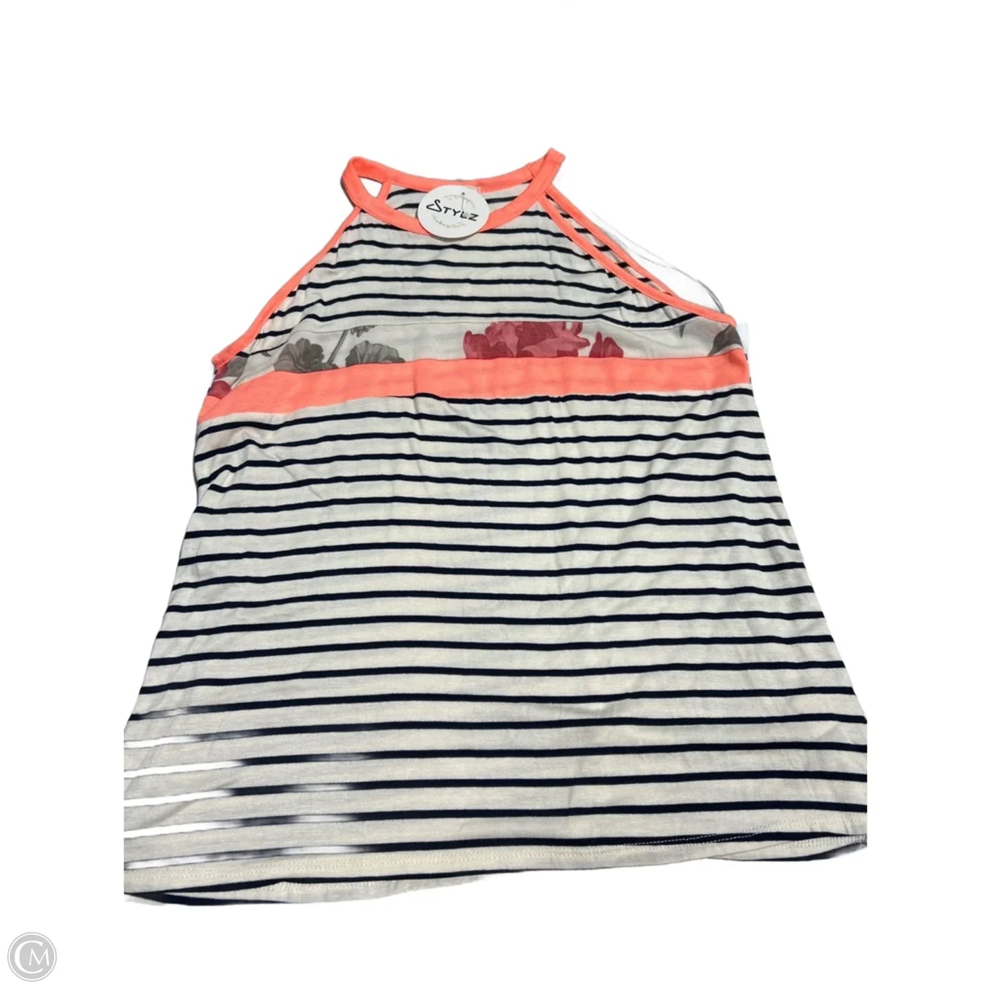 Tank Top By Lovely Melody In Striped Pattern, Size: S