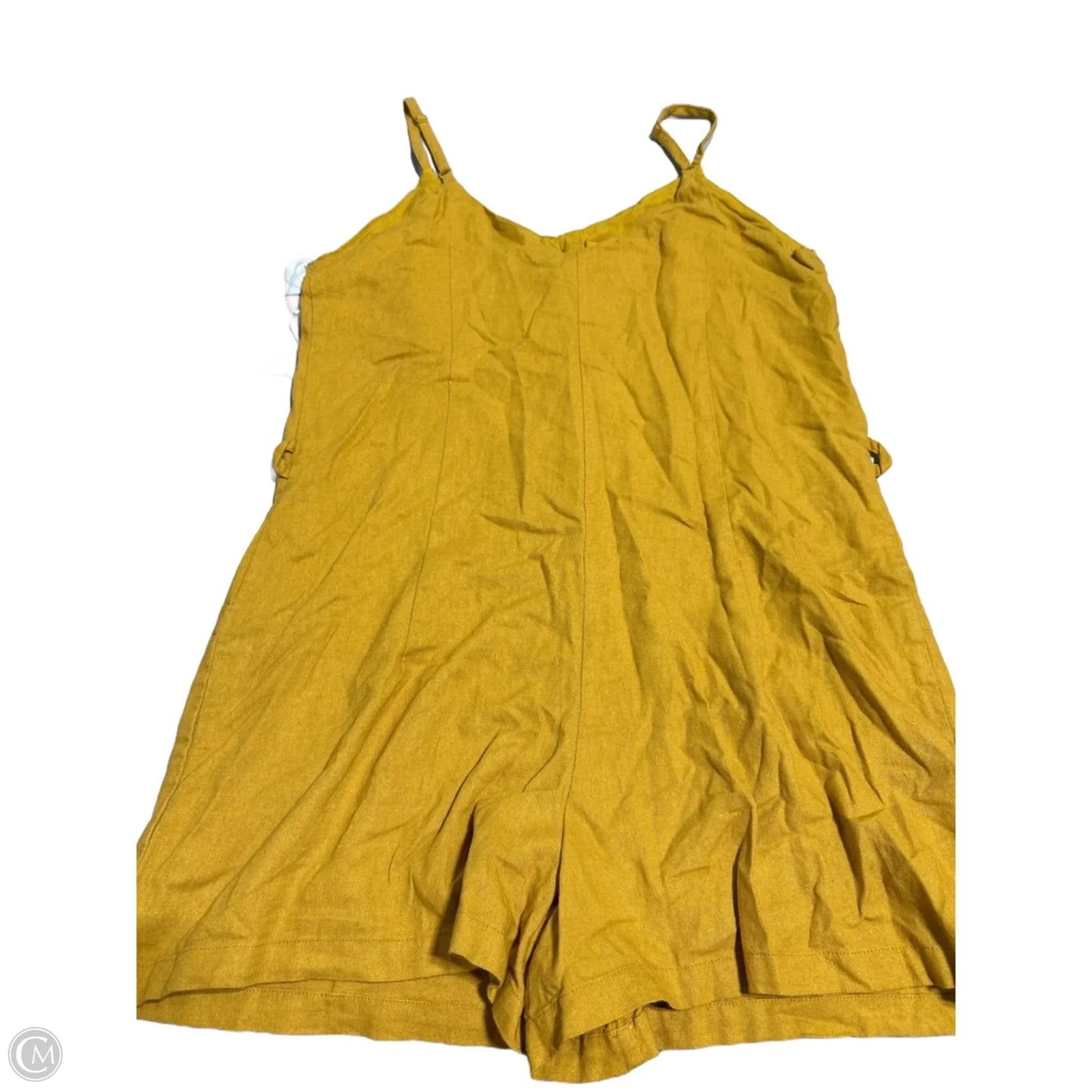 Romper By Cmf In Yellow, Size: M