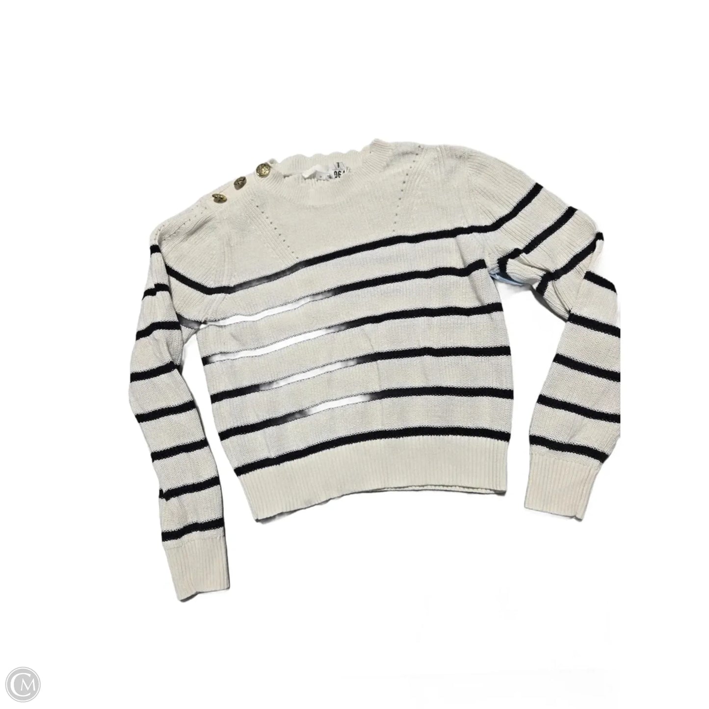 Sweater By Cmc In White, Size: M