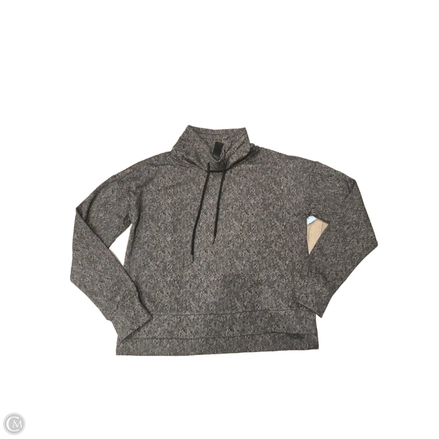 Top Long Sleeve By Mondetta In Black & Tan, Size: L