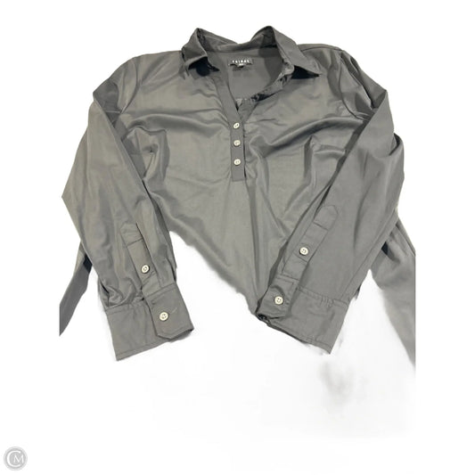 Top Long Sleeve By Tribal In Black, Size: M