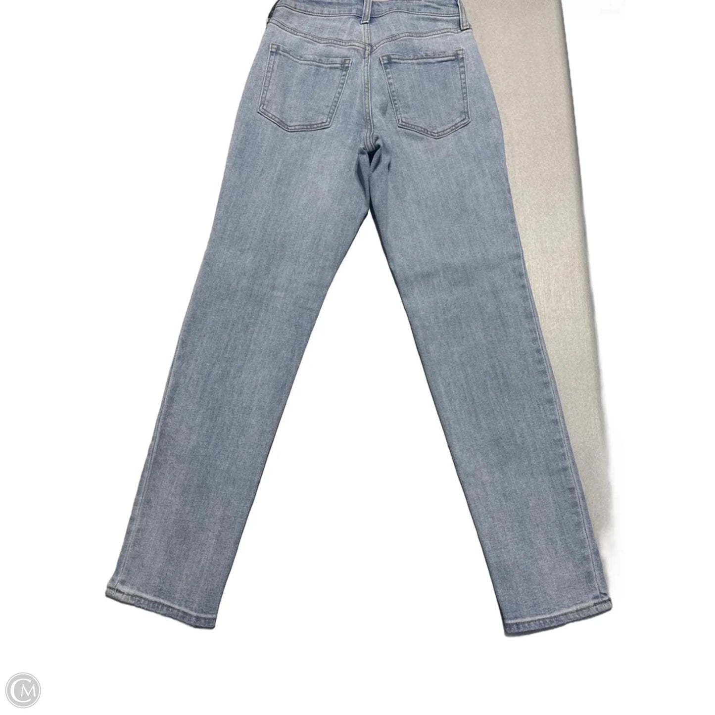 Jeans Straight By Old Navy In Blue Denim, Size: 0
