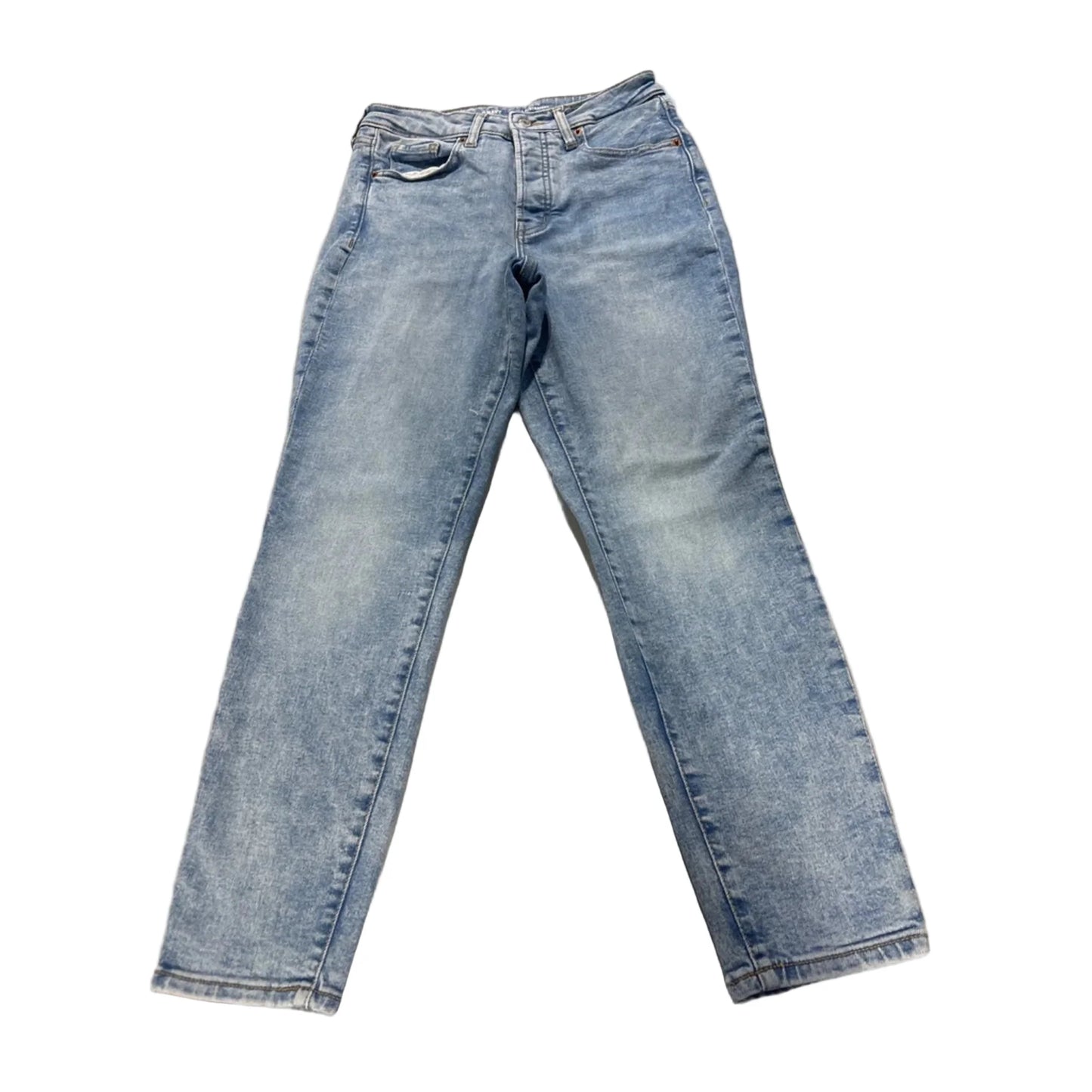 Jeans Straight By Old Navy In Blue Denim, Size: 4