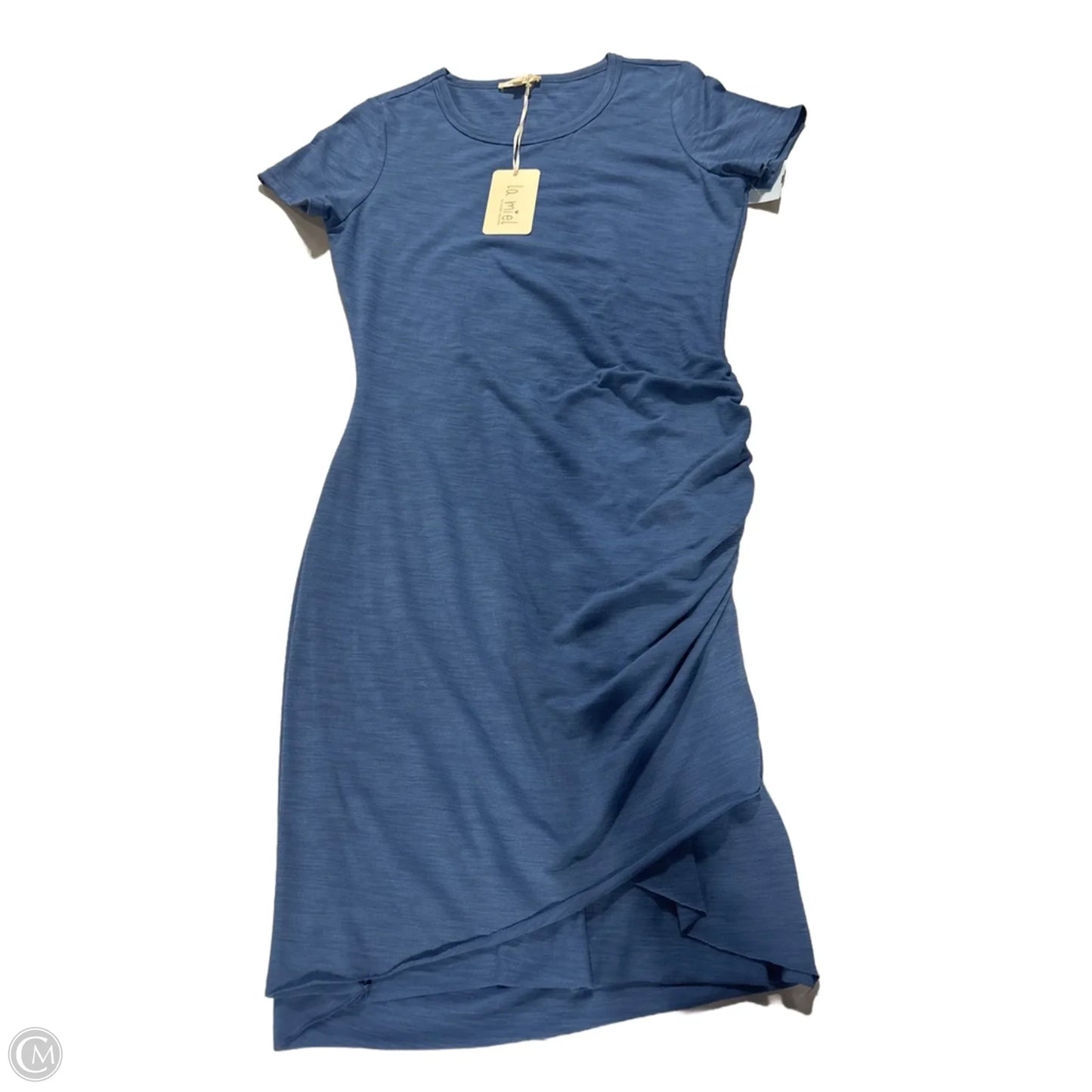 Dress Casual Short By La Miel In Blue, Size: M