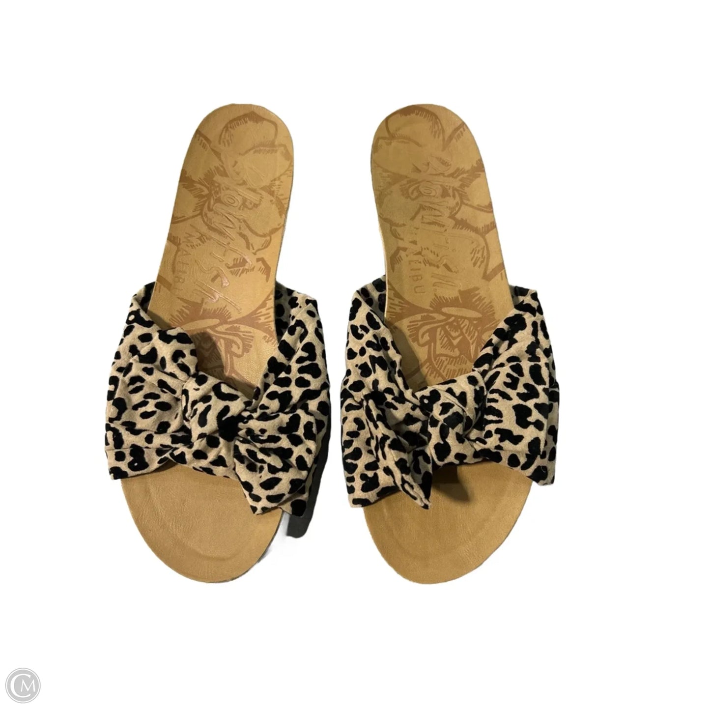 Sandals Flats By Blowfish In Animal Print, Size: 8
