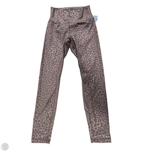 Athletic Leggings By Zyia In Animal Print, Size: S