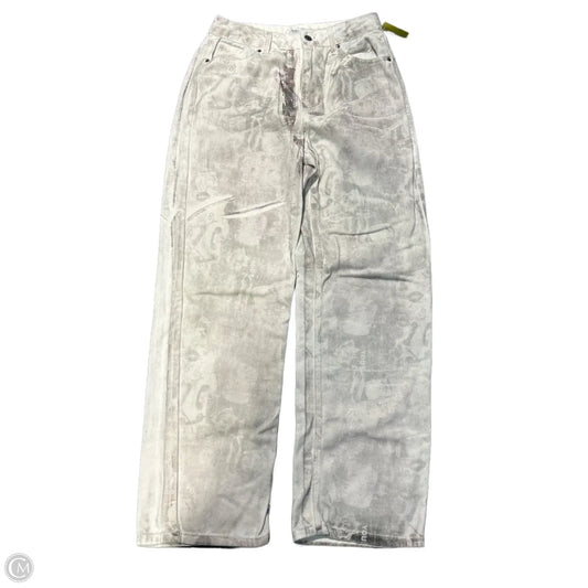Jeans Boyfriend By Forever 21 In White Denim, Size: 6