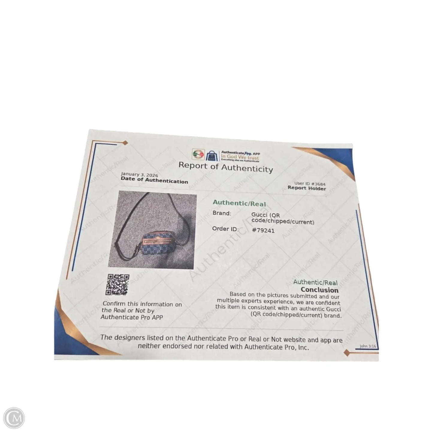 Handbag Luxury Designer By Gucci, Size: Small