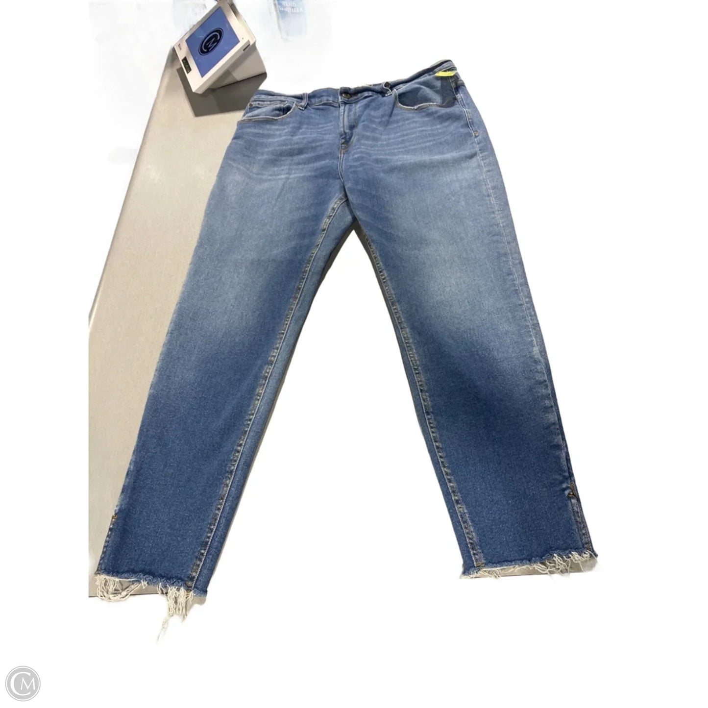 Jeans Skinny By Kensie In Blue Denim, Size: 14