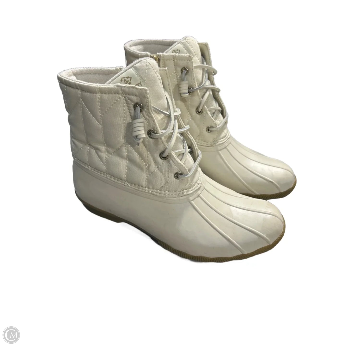 Boots Snow By Sperry In Cream, Size: 9.5