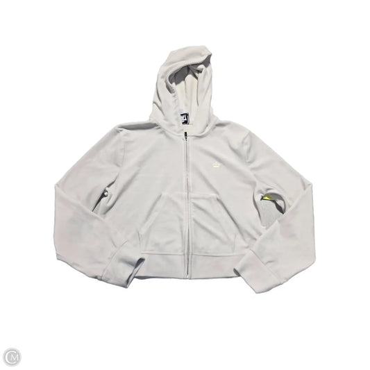 Sweatshirt Hoodie By Juicy Couture In White, Size: Xl