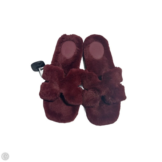 Slippers By A New Day In Red, Size: 9