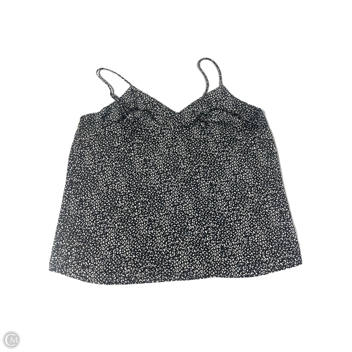 Tank Top By Nine West In Black & White, Size: L