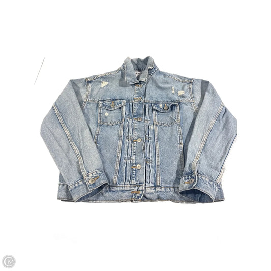 Jacket Denim By Old Navy In Blue Denim, Size: L