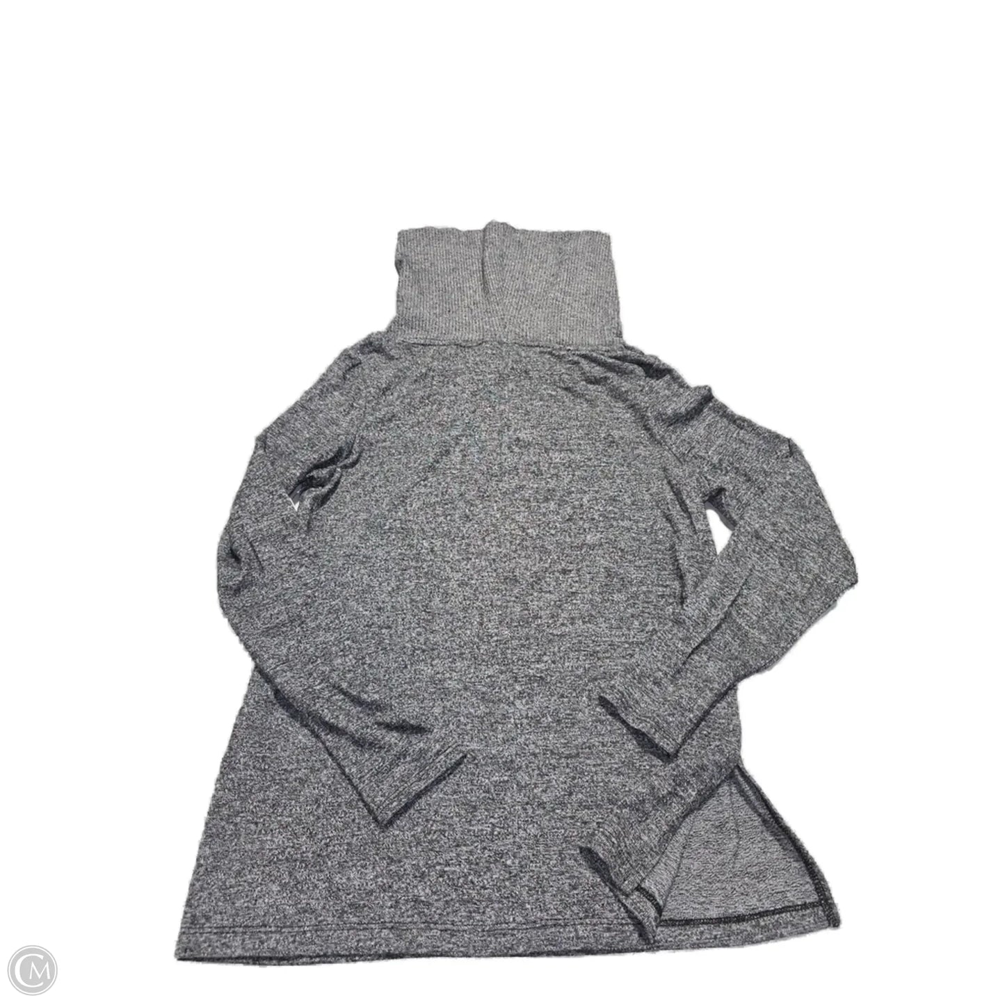 Top Long Sleeve By Max Studio In Grey, Size: S