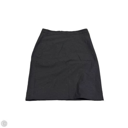 Skirt Midi By Banana Republic In Black, Size: 8