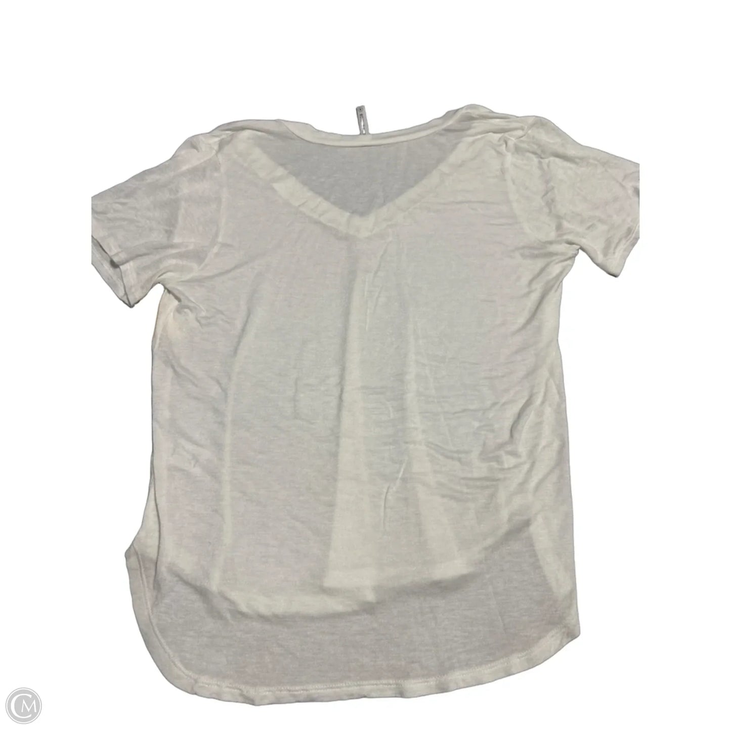 Top Short Sleeve By Lulus In White, Size: S