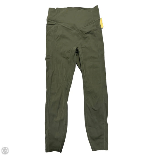 Athletic Leggings By Halara In Green, Size: S