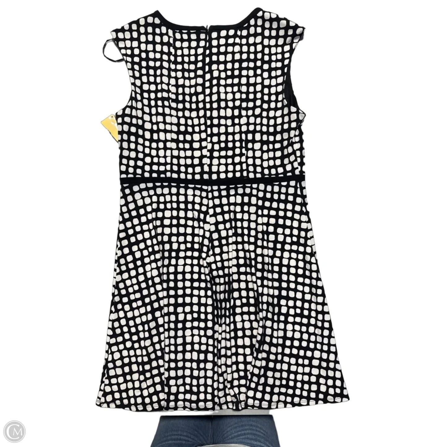 Dress Casual Short By Madison Leigh In Black & White, Size: Xl