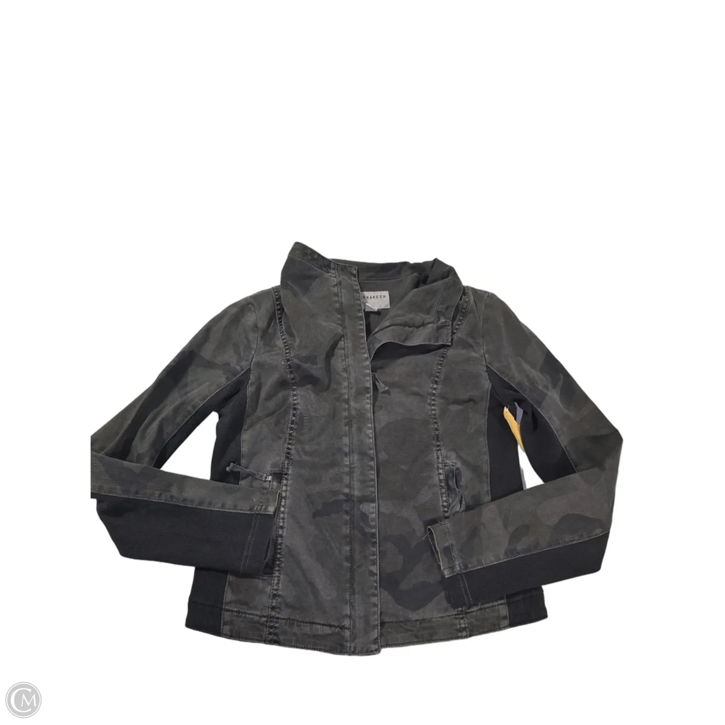 Jacket Moto By Marrakech In Camouflage Print, Size: S