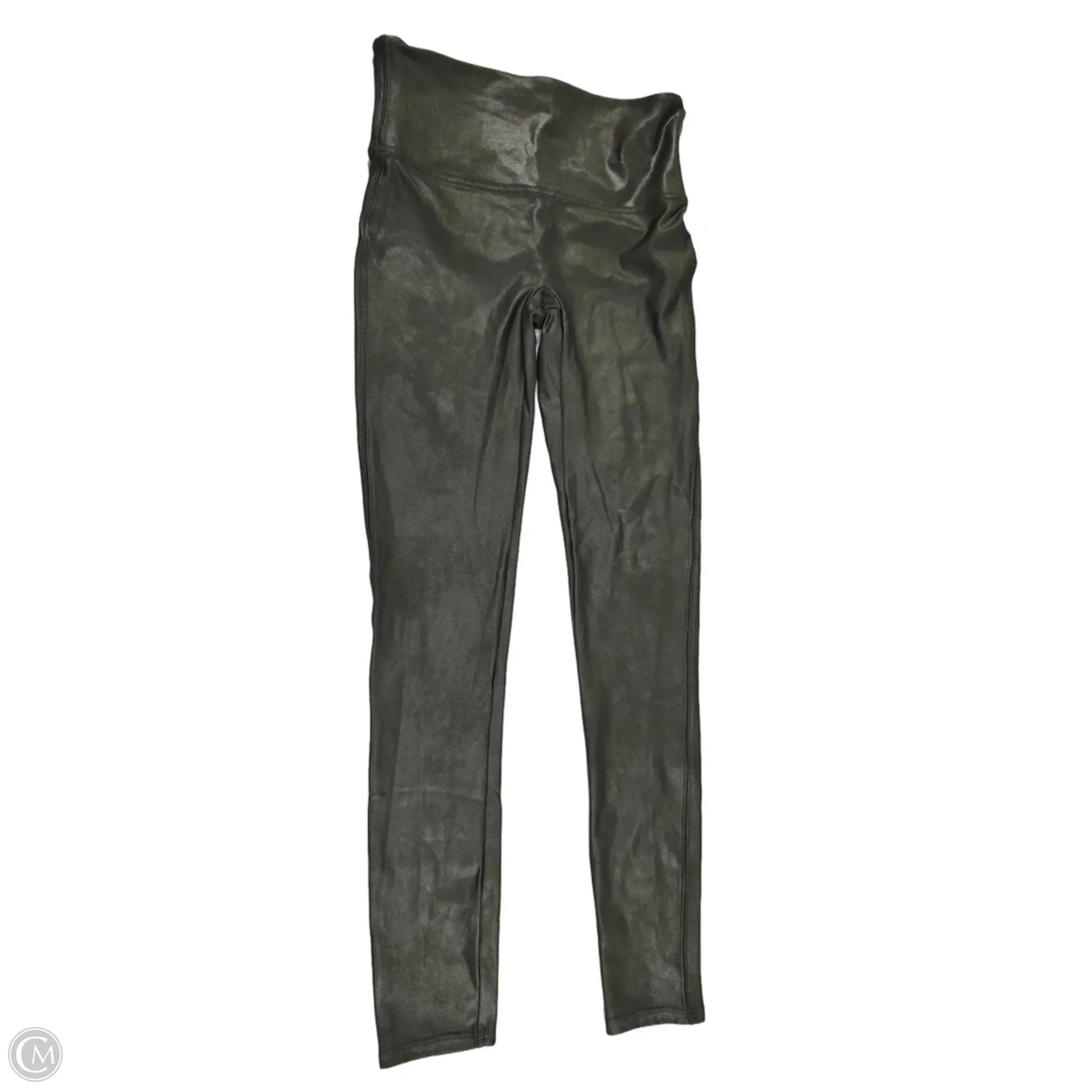 Pants Leggings By Spanx In Green, Size: M