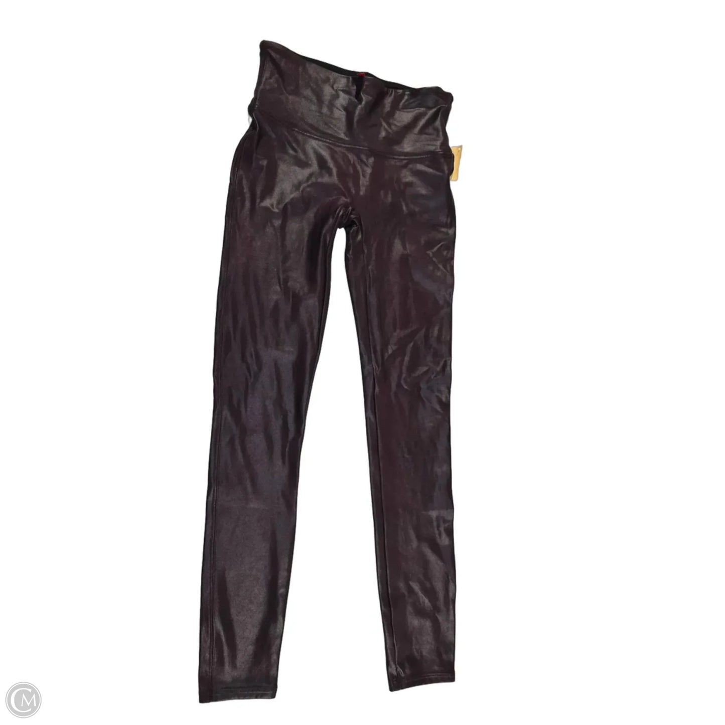 Pants Leggings By Spanx In Maroon, Size: M