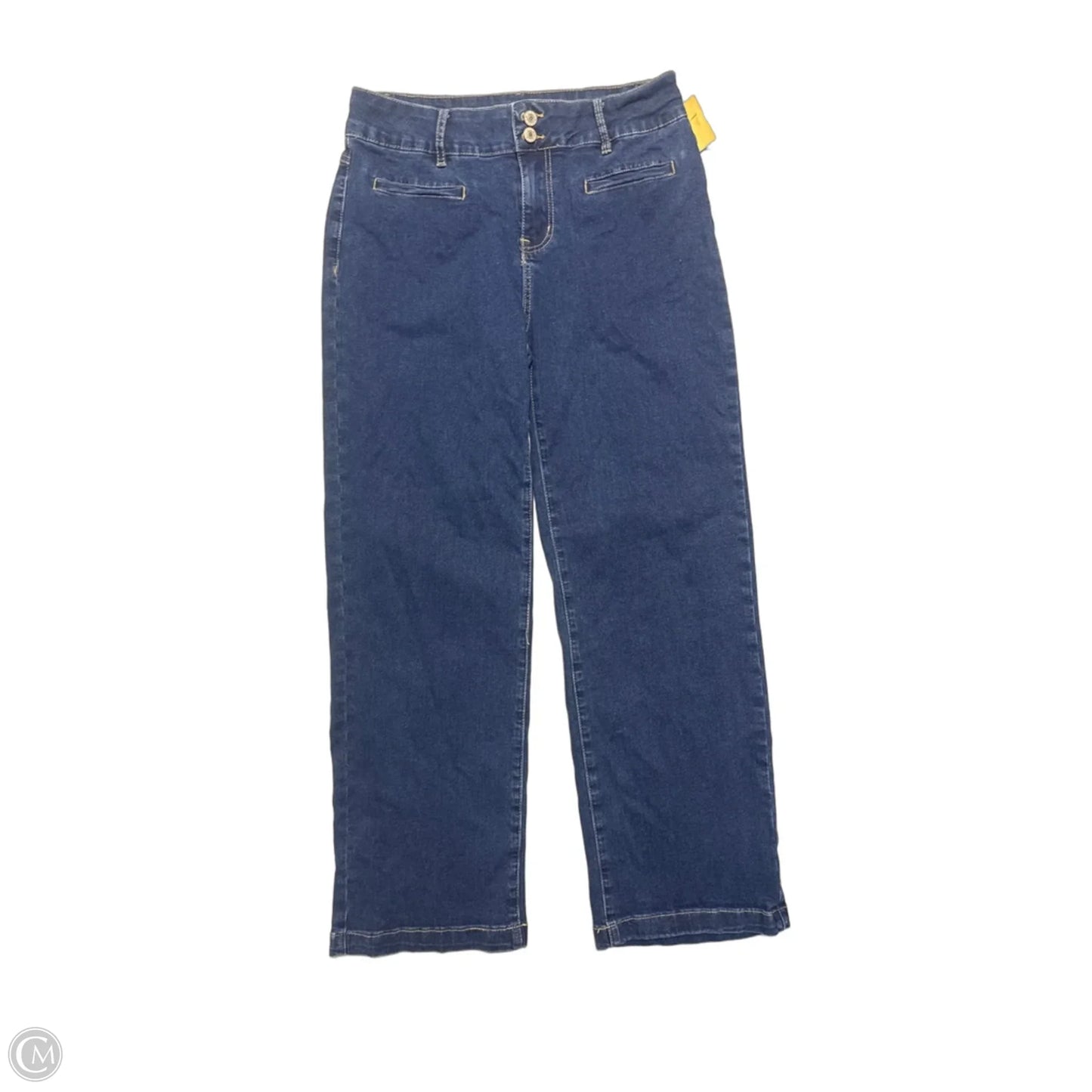 Jeans Wide Leg By Cmf In Blue Denim, Size: 12