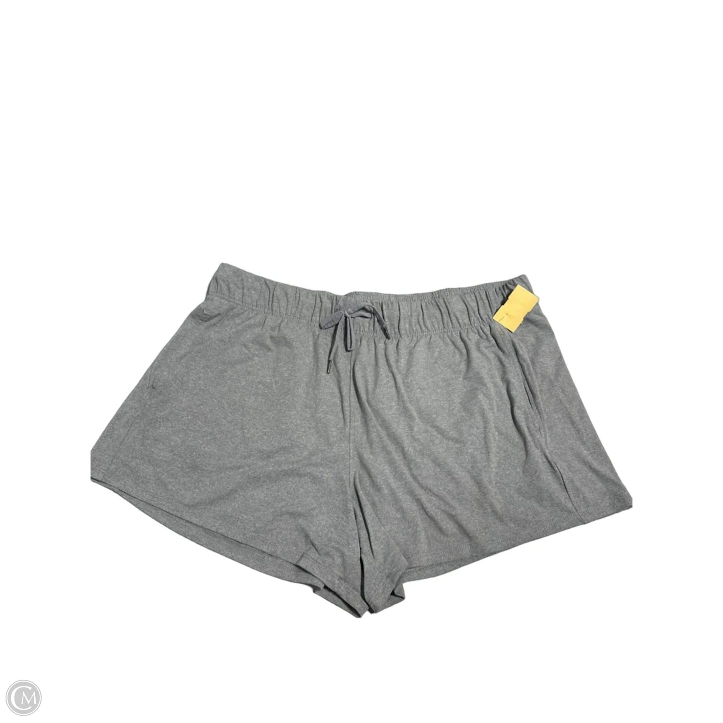 Athletic Shorts By Athletic Works In Grey, Size: Xxl