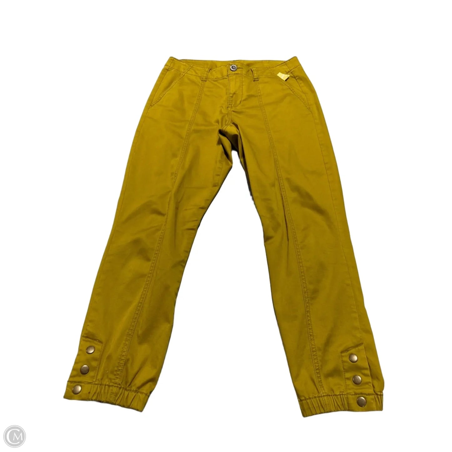Pants Chinos & Khakis By Cabi In Yellow, Size: 4